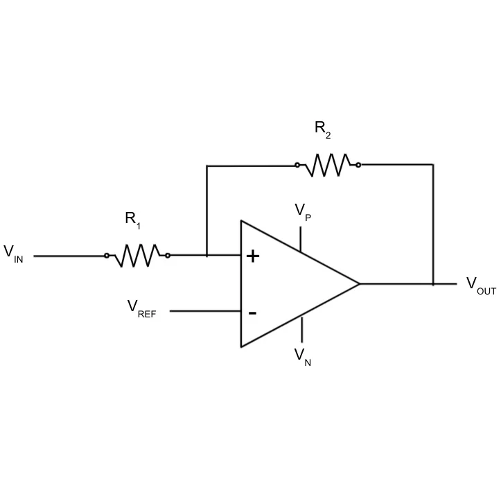 Schmitt Trigger Comparator with Hysteresis