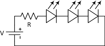 Series LED Resistor Calculator